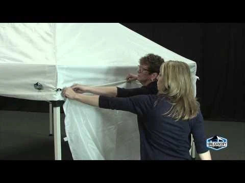 10 x 15 ft. Instant Side Walls Red Pack of 4 P921266