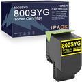 1-Yellow 80C0SYG Compatible CX310 (2000 Pages) Ink Cartridge O158394