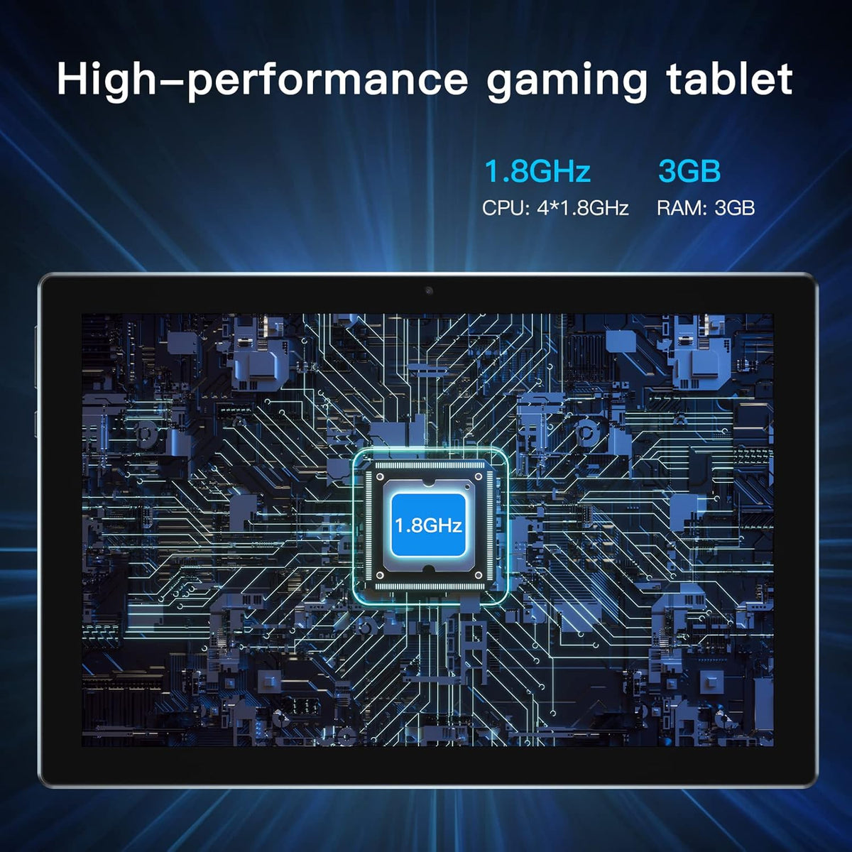 10 inch Android 11 Tablet, 3GB RAM 32GB ROM, 10.1 IPS HD Touch Screen F6230