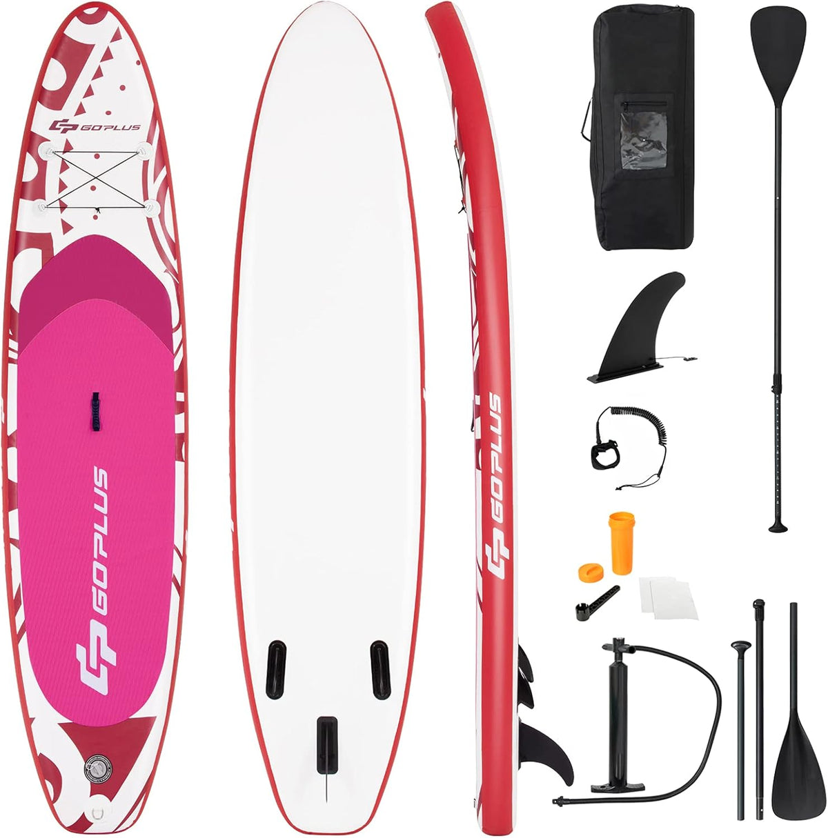 10.5/11FT Inflatable Stand Up Paddle Board with Carry Bag T66528