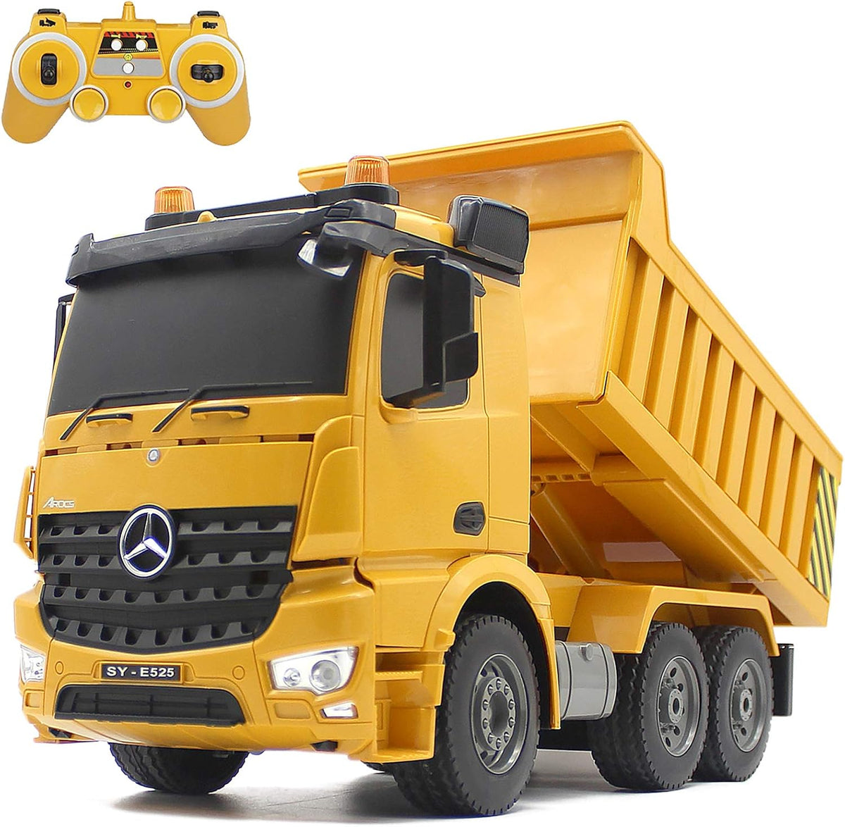 1/20 Scale 6 Channel RC Dump Truck Toy, Pack of 2 G153