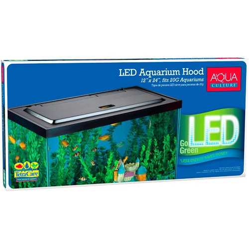 20 Gallon Fish Tank Hood with LED Light G6222