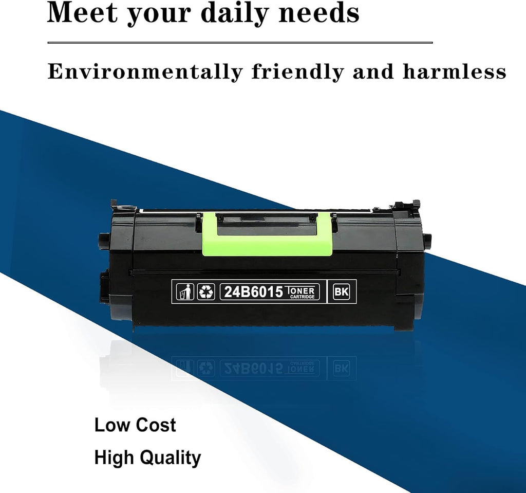 1 Pack Black High Yield Toner Cartridge Replacement for Lexmark M5163 M5170 XM5170 XM5163 Printer P195938